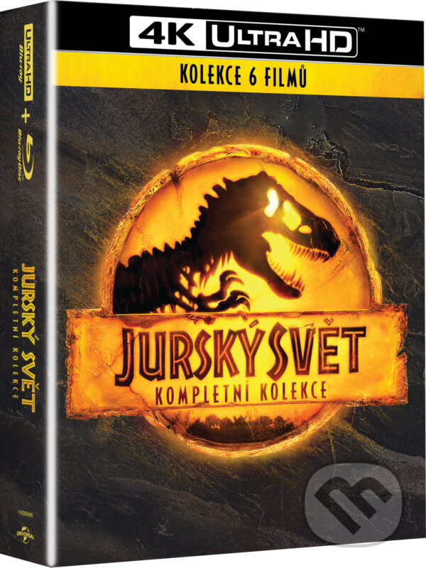 Levně Jurský svět kolekce 1.-6. Ultra HD Blu-ray (UHD+BD) - film z kategorie Akčné a dobrodružné