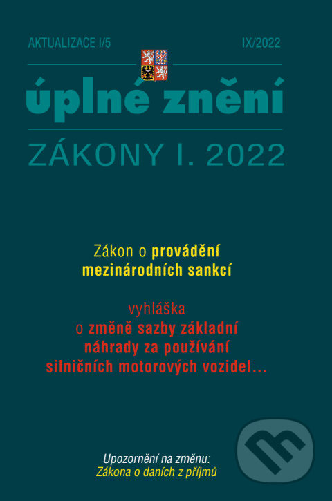 Levně Aktualizace I/5 / 2022 - o provádění mezinárodních sankcí