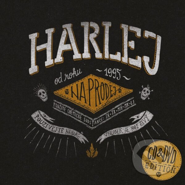 Levně Harlej: Na prodej (Remastered) (CD+DVD) - Harlej