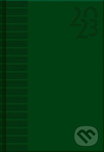 Levně Denní diář A5 cz/sk Vivella green