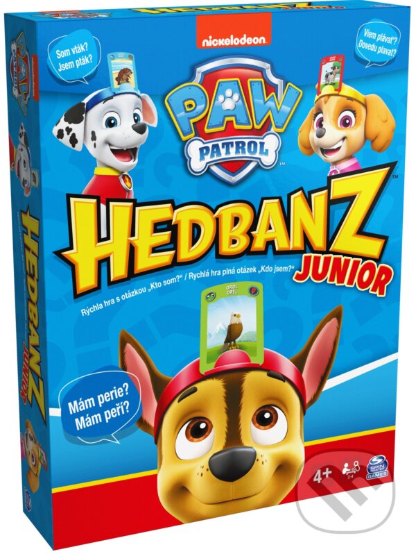 Hedbanz junior Paw Patrol, ALLTOYS, 2022