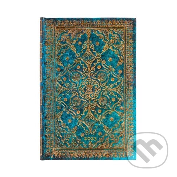 Paperblanks - týždenný diár Azure 2023 (Paperblanks)