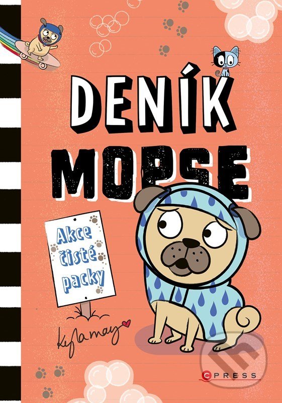 Levně Deník mopse: Akce čisté packy - Kyla May - kniha z kategorie Beletria