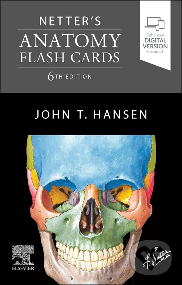 Kniha: Netter´s anatomy flash cards (John T. Hansen)