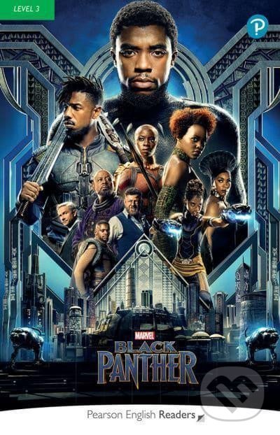 Levně Pearson English Readers: Level 3 Marvel Black Panther Book + Code Pack - kniha z kategorie Jazykové učebnice a slovníky