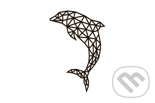 Levně Nástené puzzle – Delfín - puzzle z kategorie 3D puzzle