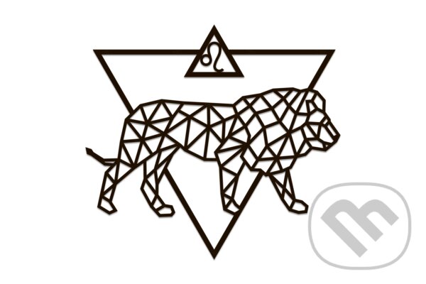 Levně Nástené puzzle – znamenie Lev - puzzle z kategorie 3D puzzle