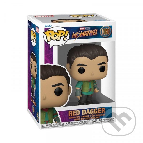 Levně Funko POP TV: Ms. Marvel - Red Dagger