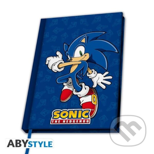 Levně Sonic Zápisník A5 - Ježko Sonic