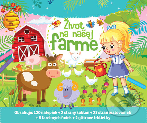 Levně Život na našej farme - kniha z kategorie Omaľovávanky
