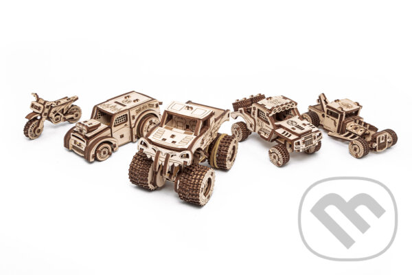 Levně Sada vozidiel - puzzle z kategorie 3D puzzle