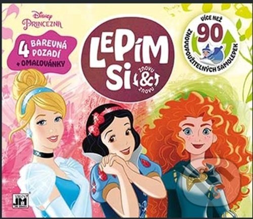 Levně Lepím si znovu Princezny - kniha z kategorie Hravé úlohy