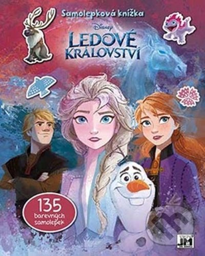 Levně Samolepková knížka Ledové království 2 - kniha z kategorie Samolepky