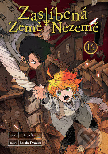 Levně Zaslíbená Země Nezemě 16 - Kaiu Širai, Posuka Demizu (ilustrátor) - kniha z kategorie Cestovné hry