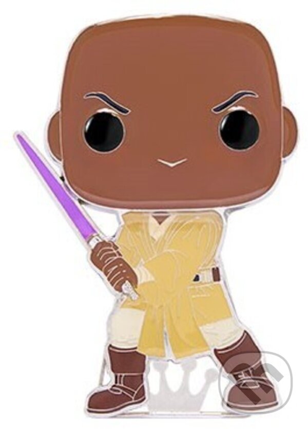 Levně Funko POP Pin: Star Wars - Mace Windu