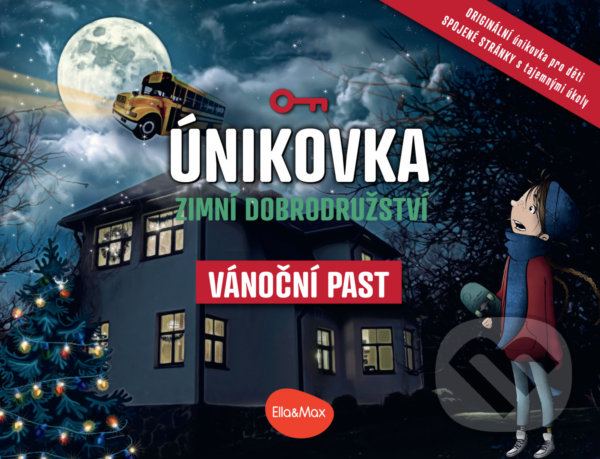 Únikovka – Zimní dobrodružství - Vánoční past koupíte na Martinus.cz
