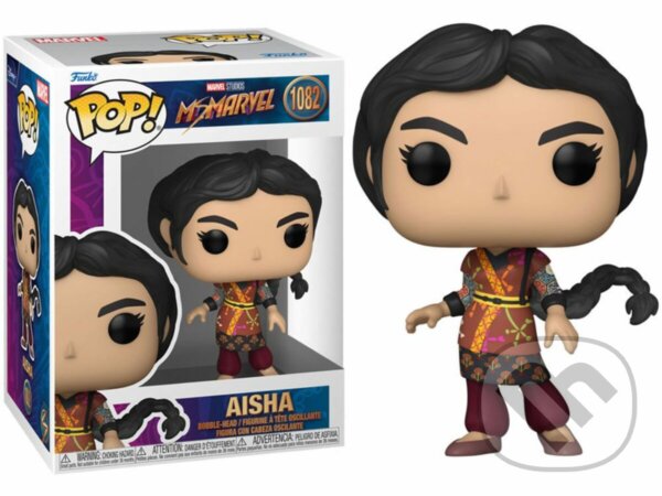 Levně Funko POP TV: Ms. Marvel - Aisha