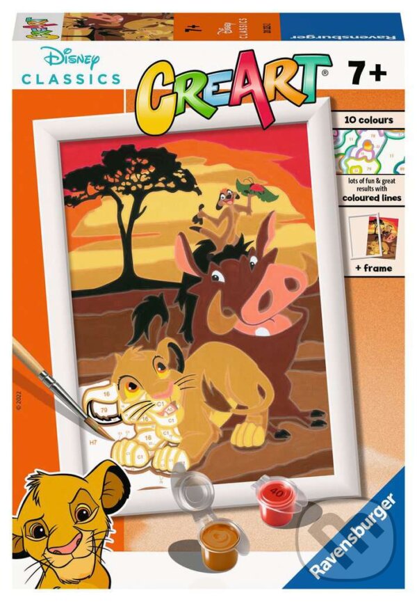 Levně Ravensburger CreArt Disney - Lví král - hra z kategorie Ostatné
