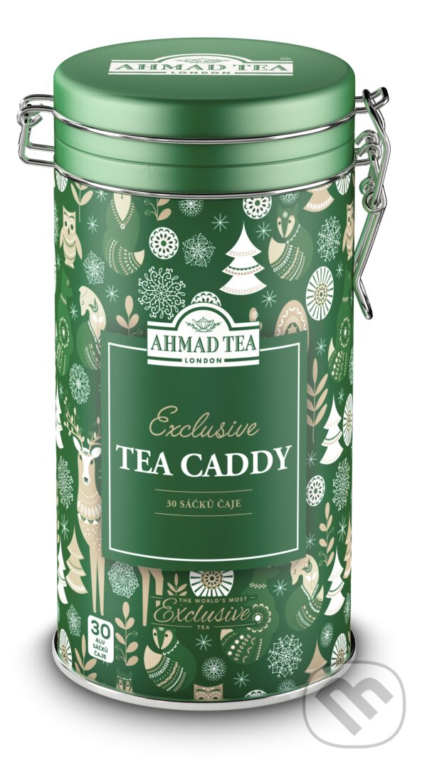Kávy a čaje: Exclusive Tea Caddy (AHMAD TEA). AHMAD TEA