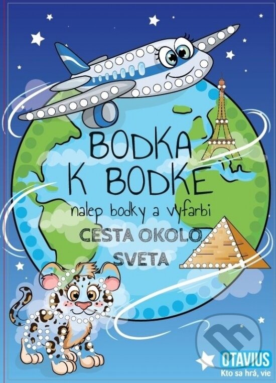 Levně Bodka k bodke - Cesta okolo sveta - kniha z kategorie Omaľovávanky