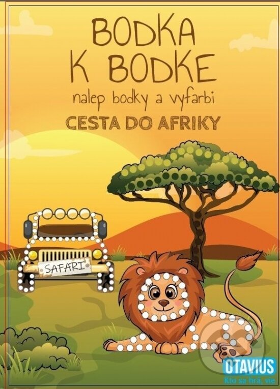 Levně Bodka k bodke - Cesta do Afriky - kniha z kategorie Omaľovávanky