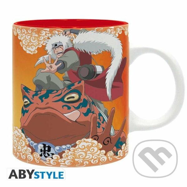Levně Naruto keramický Hrnček 320 ml - Jiraiya a Naruto