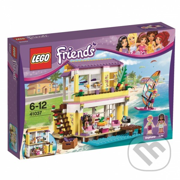 LEGO Friends 41037 Plážový domček Stephanie, LEGO, 2014