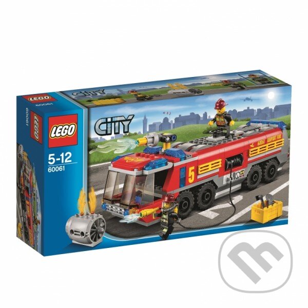 LEGO City 60061 Letiskové hasičské auto, LEGO, 2014