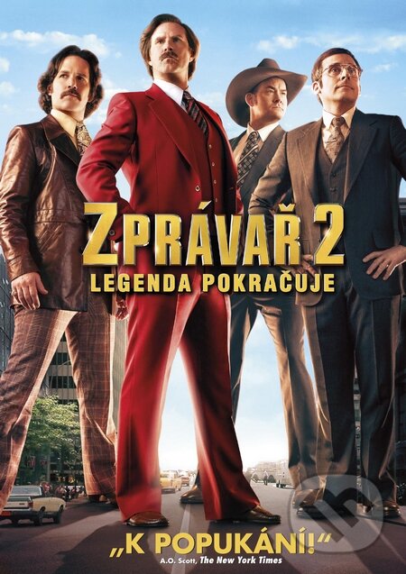 Levně Zprávař 2. Legenda pokračuje - Adam McKay - film z kategorie Akčné komédie