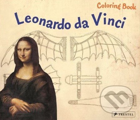 Levně Leonardo da Vinci Coloring Book - Inge Sauer - kniha z kategorie Odborné a náučné