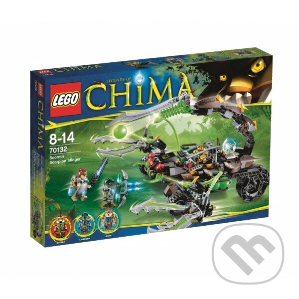 LEGO CHIMA 70132 Scormov škorpióní útočník, LEGO, 2014