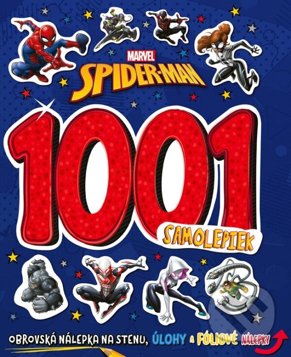 Levně Marvel Spider-Man: 1001 samolepiek - kniha z kategorie Hravé úlohy