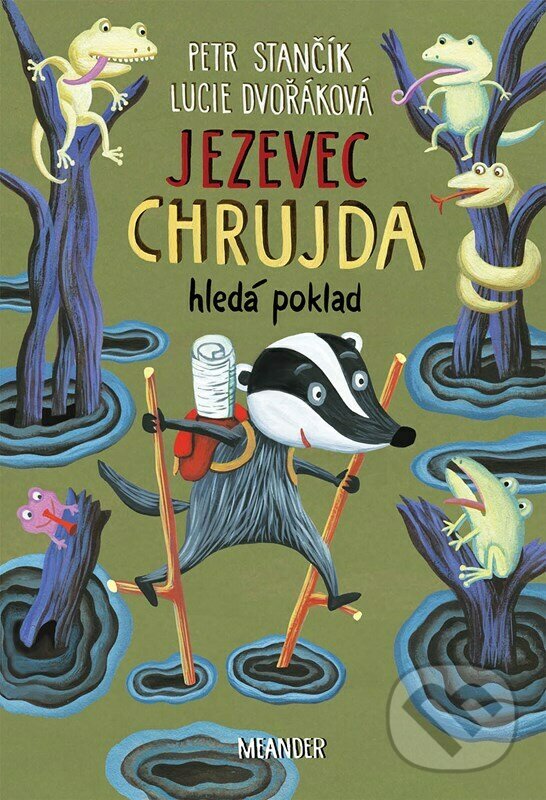 Levně Jezevec Chrujda hledá poklad - Petr Stančík, Lucie Dvořáková (ilustrácie) - kniha z kategorie Beletria