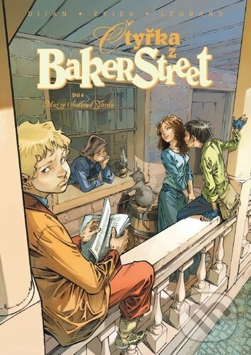 Levně Čtyřka z Baker Street: Muž ze Scotland Yardu - Olivier Legrand, J.B. Djian, David Etien (Ilustrátor) - kniha z kategorie Komiksy