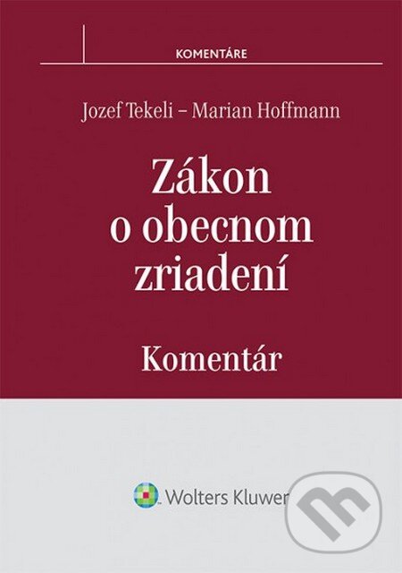 Kniha Zákon o obecnom zriadení