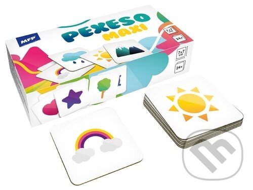 Společenská hra: Pexeso Maxi (MFP)