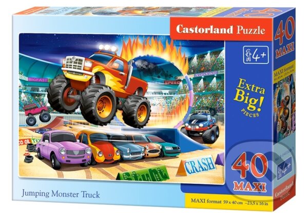 Puzzle: Jumping Monster Truck (Castorland). Castorland, 2022