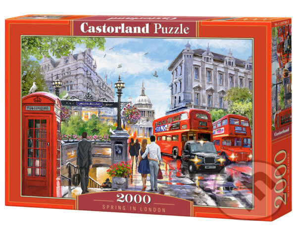 Puzzle: Spring in London (Castorland)