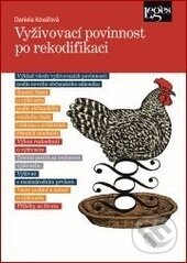 Levně Vyživovací povinnost po rekodifikaci - Daniela Kovářová - kniha z kategorie Právo
