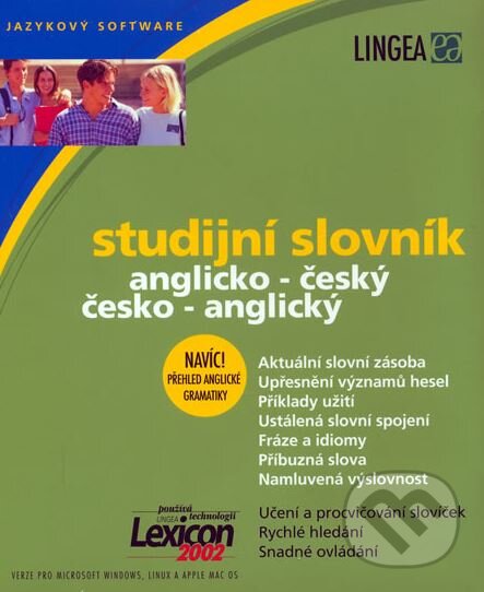 Studijní slovník, anglicko-český, česko-anglický, Lingea, 2005