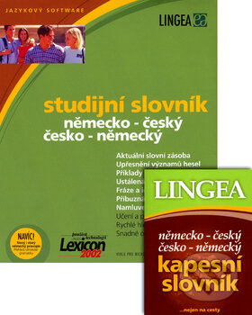 Levně Studijní slovník německo-český a česko-německý na CD-ROM a kapesní slovník