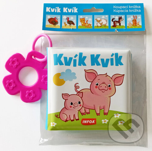 Levně Kvík Kvík (Koupací knížka/Kúpacia knížka) - kniha z kategorie Pre deti a mládež