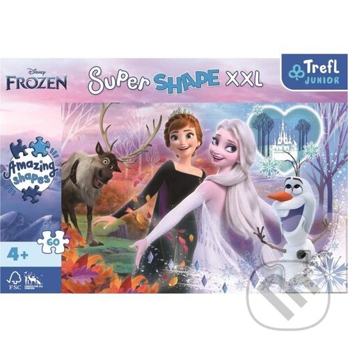 Levně Super Shape XXL Ledové království 2 (Tančící sestry) - puzzle z kategorie Disney