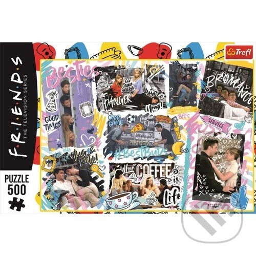 Levně Přátelé Koláž - puzzle z kategorie Friends