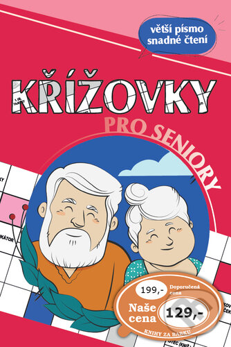 Levně Křížovky pro seniory - kniha z kategorie Švédske