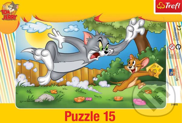Puzzle: Tom & Jerry - Chutný sýr (Trefl). Trefl, 2014