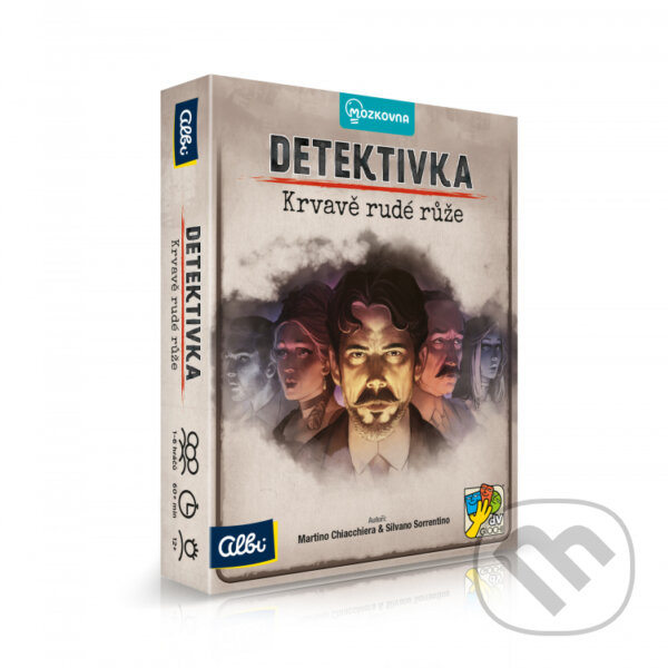 Levně Detektivka - Krvavě rudé růže - Martino Chiacchiera, Silvano Sorrentino - hra z kategorie Spoločenské hry
