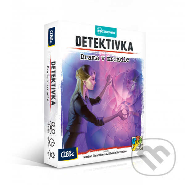 Společenská hra: Detektivka - Drama v zrcadle (Martino Chiacchiera a Silvano Sorrentino). Albi
