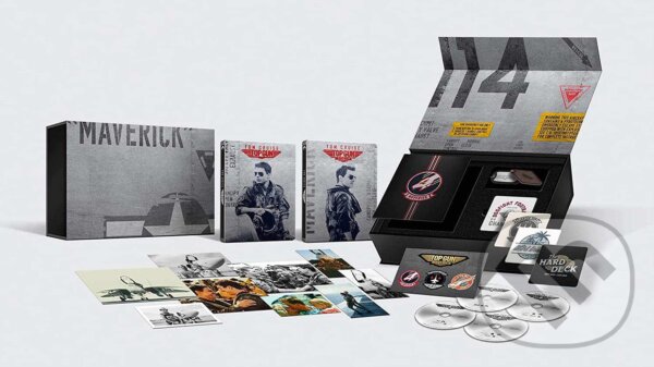 Levně Top Gun dárková steelbook kolekce 1.+2 Ultra HD Blu-ray - film z kategorie Thrillery a detektívky