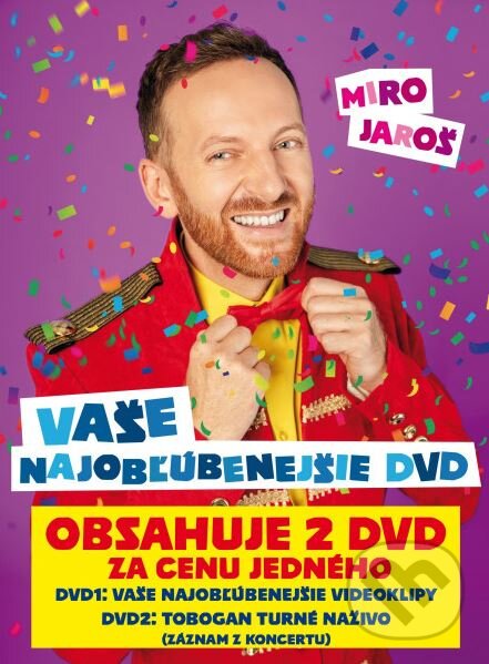 Levně Miro Jaroš: Vaše najobľúbenejšie - Miro Jaroš - film z kategorie Domáce